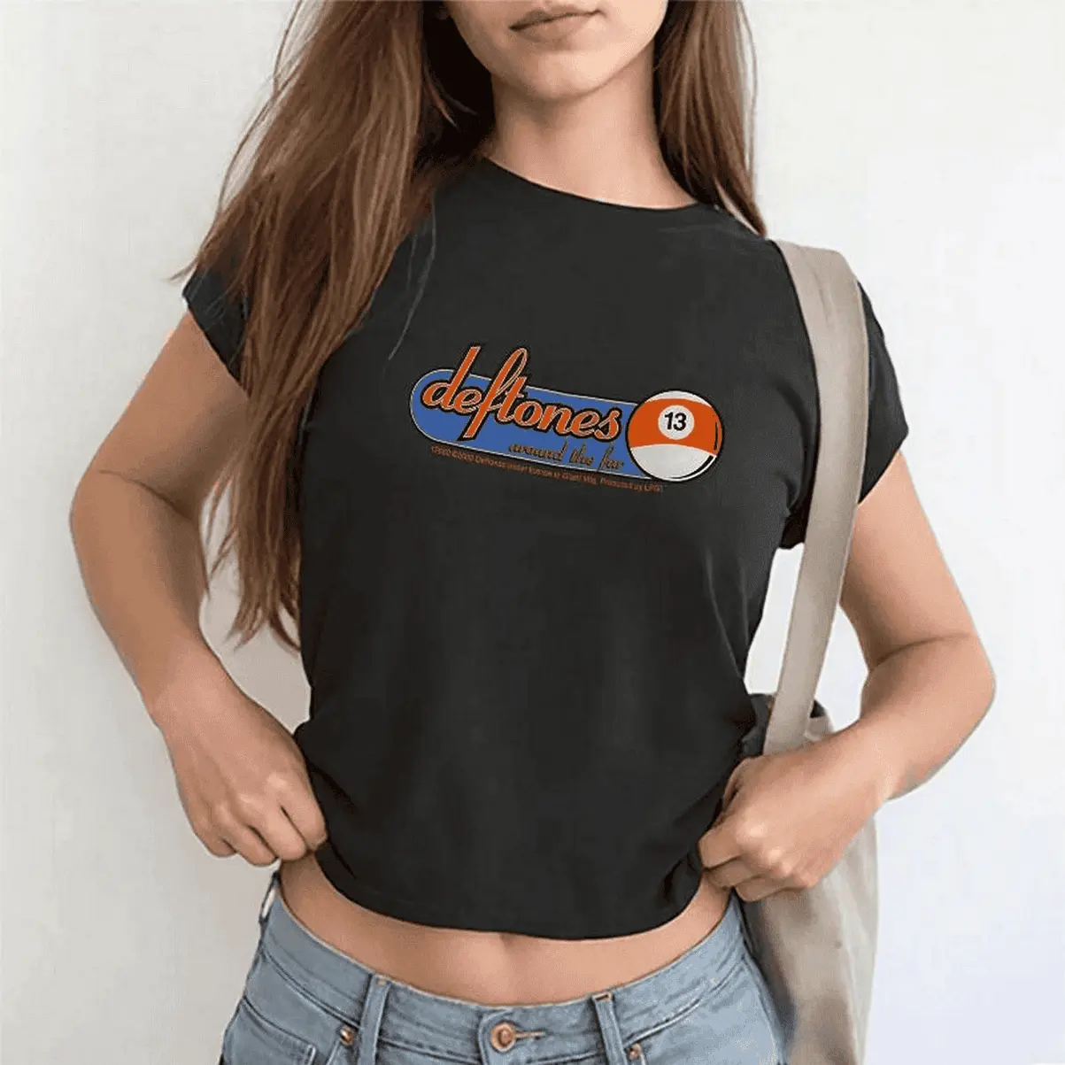Deftones Metal Band Around The Fur Tank Top – trending Baby Tee Trendy Casual Baby Tee Sporty Cropped