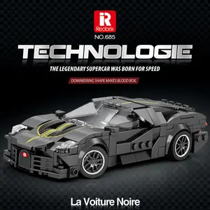 Reobrix 300+PCS Supercar Building Block Set is the Perfect Gift for Children Aged 6 and Above to Inspire Creativity.
