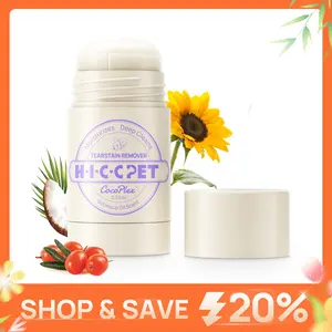 HICC Pet Tear Stain Eye Balm Butter For Dogs  gently lifts tear stains Coconut Oil cleanses and hydrates the area around your pet's eyes for a brighter comfortable, and stain-free remover, cleaner, grooming products, removal #petlife