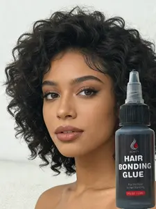 Hair Extension Adhesive Glue, 1 Ounce (30 Millilitre), All Seasons Use, No Ca Prop 65 Warning, Perfect for Hair Extensions
