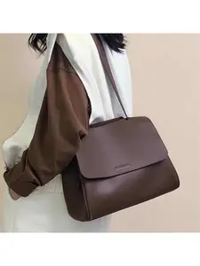 2026 Spring/Summer New Arrival: Large Capacity Shoulder Bag, Underarm Bag, Genuine Leather Commuter Tote Bag, Niche Women's Bag, Crossbody Bag, Leather Shoulder Bags