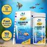 SJ Wave 11-in-1 Aquarium Test Kit, 150 Strips for 950 Tests with Thermometer for Accurate Temperature Monitoring, Comprehensive Water Analysis for Freshwater & Saltwater, 50 Ammonia Strips, Easy to Use