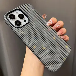 Phone cases for iphone 15 pro max case and iphone 13 case, fits 11 12 14, stylish TPU film shell, protective soft casing full wrap cover