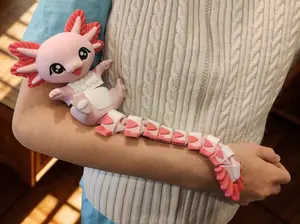 Axolotl Cuddler - 3D Printed Articulated Fidget