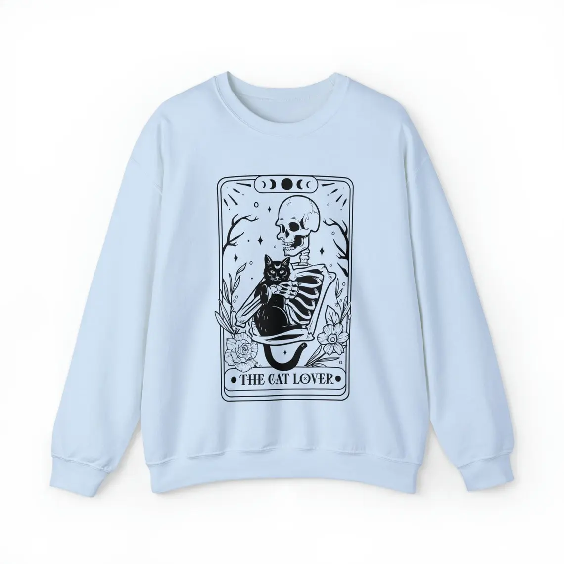 Tarot Card Sweatshirt, Skeleton and  Sweatshirt,  Mom Gift,   Sweatshirt ariat unisex