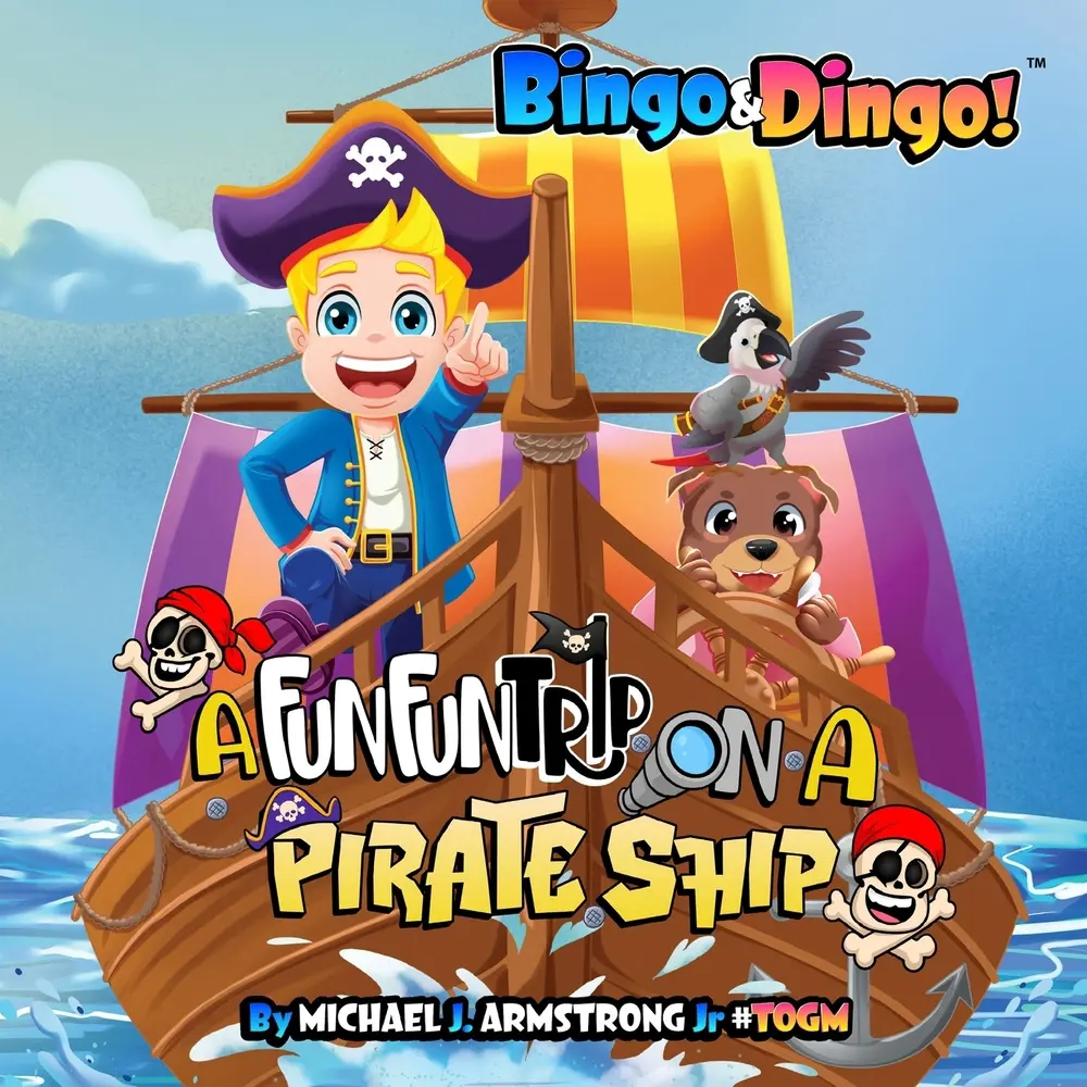 USED Book - Bingo&Dingo!: A Fun Fun Trip On a Pirate Ship by Armstrong, Michael J., Jr. (Paperback) - english
