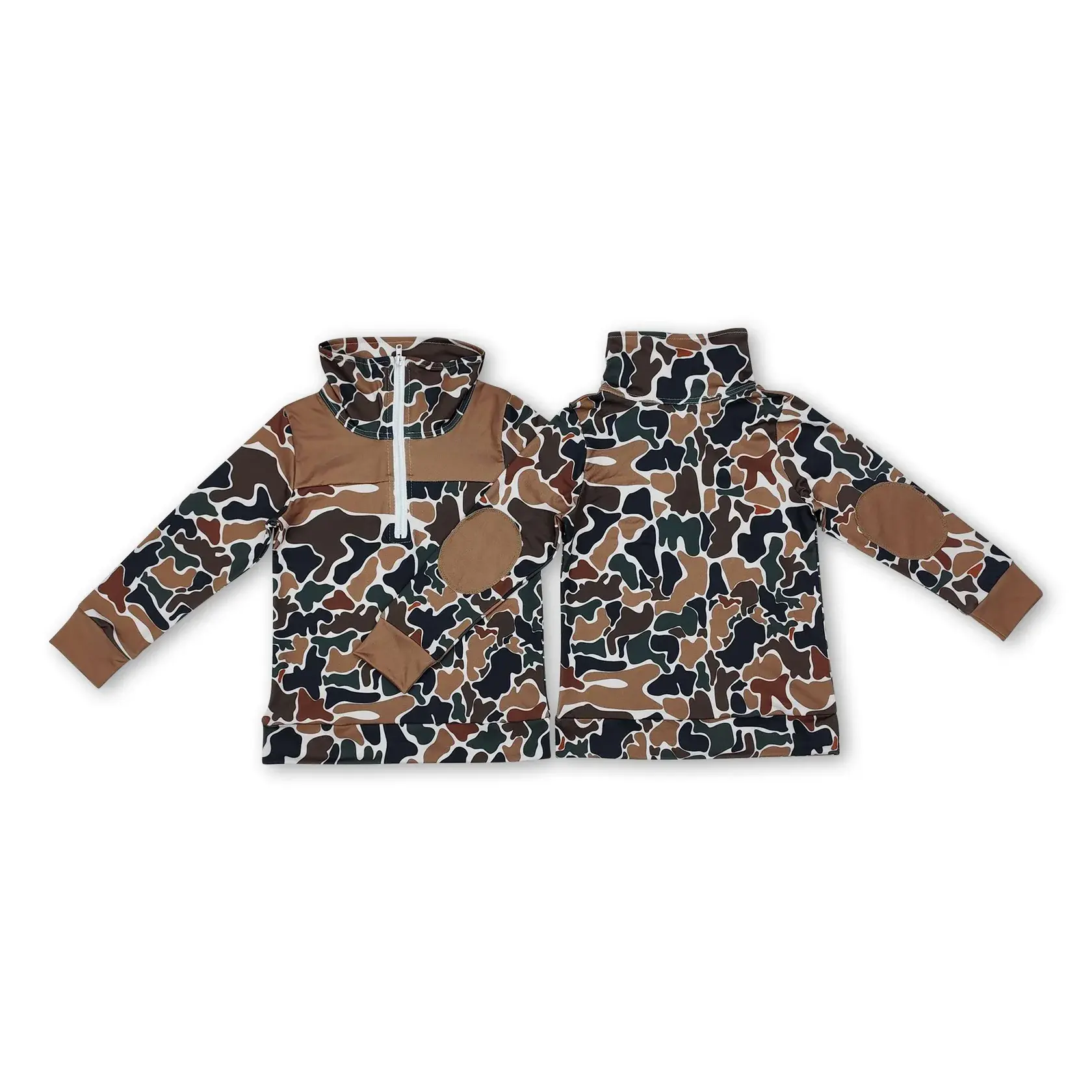 Kids' Soft Camouflage Pullover Hoodie, Comfortable and Cute Trendy Sweatshirt for Boys and Girls, Camouflage Hoodie