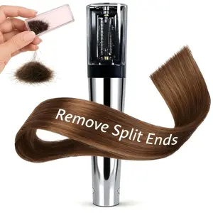 2-in-1 Women's Hair Trimmer & Styler, Split Ends Trimmer, Home Hair Thinning & Bangs Trimmer, Multi-Functional Hair Clipper, USB Rechargeable, Detachable Blade for Easy Cleaning, Travel-Friendly Hair Trimmer, Hair Trimmer Tool