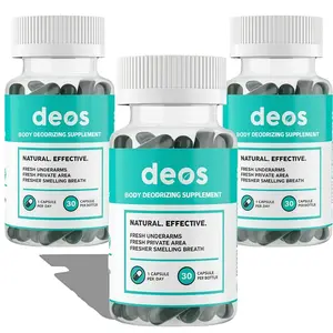 3x Internal Deodorant Supplement – Full Body Deodorizer for Gut Health, Skin Health, Detox & Digestion Support – Natural Odor Control Chlorophyll Pills for Head-to-Toe Freshness