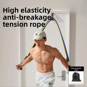 Tension rope set Multifunctional tension device Household arm pectoral muscle fitness training