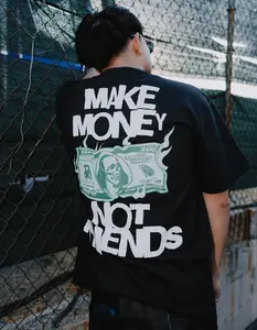 ROM Make Money Not Friends Mens Tee