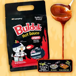 SAMYANG Buldak Original Hot Sauce 0.21 oz*50 Sticks