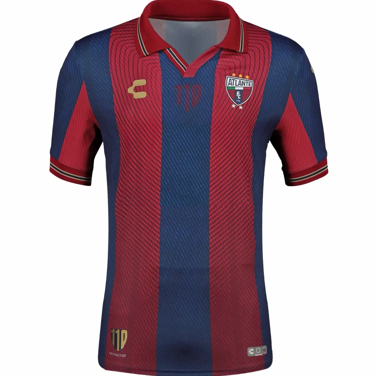 Atlante FC 2026–27 Home Collared Football Shirt, Special 110th Anniversary Design