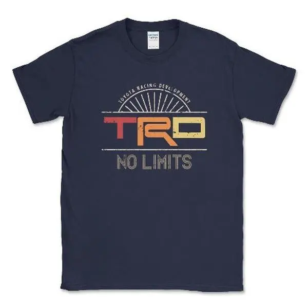 Toyota TRD Men's Big and Tall No Limit 4x4 T-shirt Cotton Menswear Classic Top Apparel Breathable