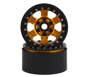 SSD RC Challenger 1.9" Beadlock Wheels (Gold) (2)