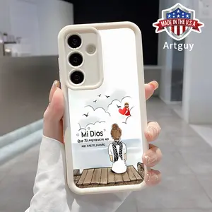 Heavenly Hope Advanced fashion gift Case for Samsung S24 ultra plus S25 S23 S22 Ultra Plus Shockproof Non Slip Military-Grade Protection Silicone Cover