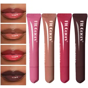 Water gloss glass lip gloss provides long-lasting moisturizing and nourishing glossy mirror finish lip gloss