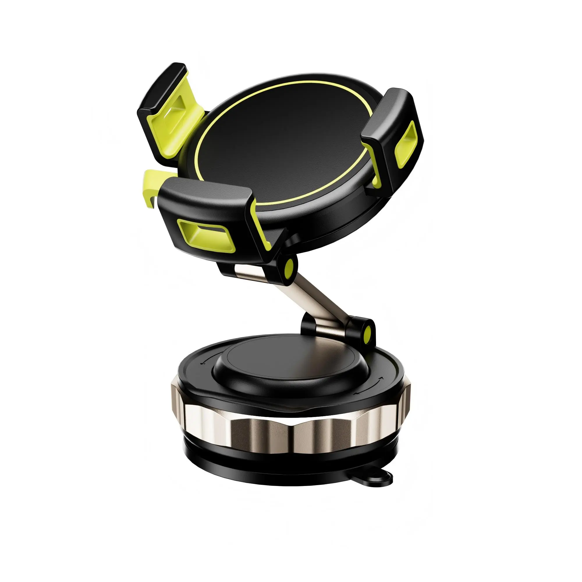 Car-mounted bracket: Vacuum strong suction force + high-temperature resistant design, aviation aluminum material with a load-bearing capacity of up to 2KG, compatible with various materials