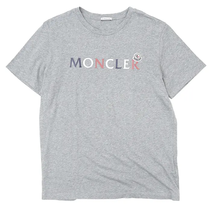 Pre-owned MONCLER Cotton Small Leather Goods Short Sleeve T Shirt