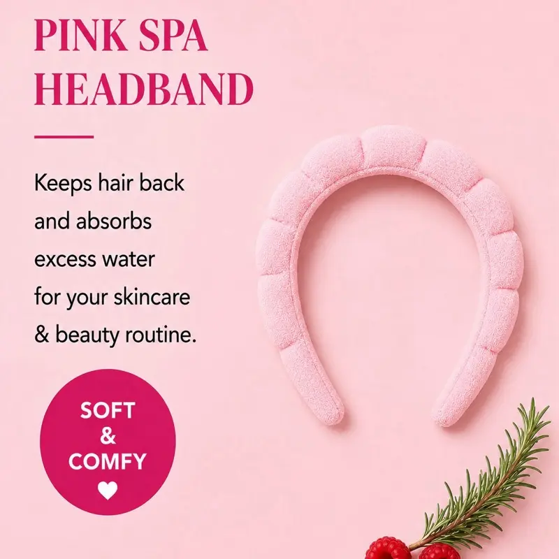 Pink Spa Headband
