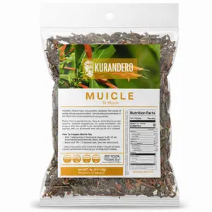 KURANDERO Muicle Tea 5 oz (141g) – Authentic Mexican Muicle (Justicia spicigera) Loose Leaf – Herbal Infusion – Caffeine Free, Vegan, Farm-Grown