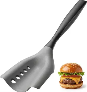 Premium Meat Masher Utensil for Non-Stick Cookware - Heat Resistant Mix and Chop Spatula for Beef & Turkey Heat Resistant Nylon Hamburger Smasher & Masher Tool Kitchen Gadget Kitchenware