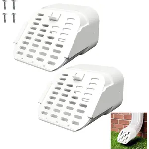 2-Pack Gutter-Downspout Rodents Guard - Gutter Downspout Extension Accessory, Protect Your Gutter Downspout from Small , Fit Type-A 2" x 3" Downspout Elbows (2"x3" (2-Pack))