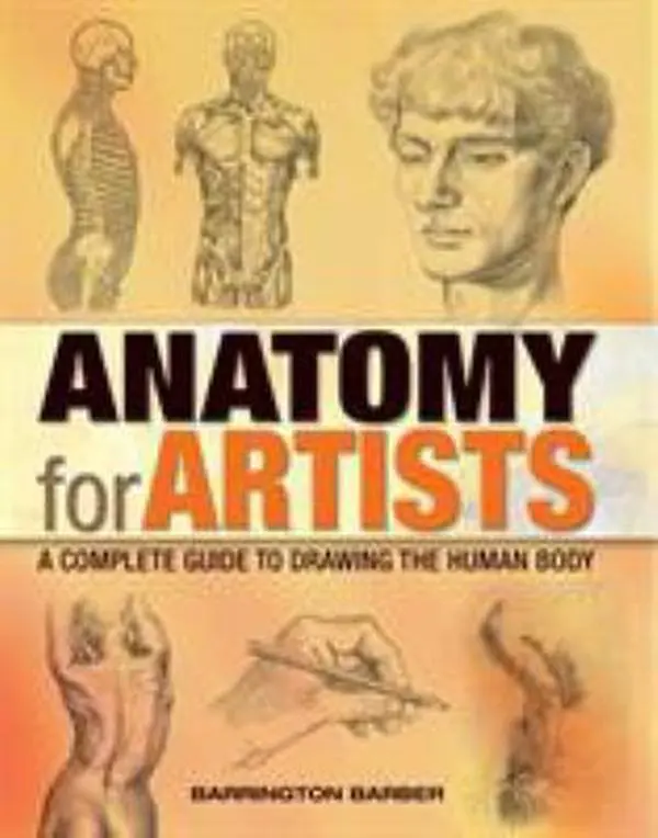 USED Book - Anatomy for Artists by Barrington Barber (Paperback) - english