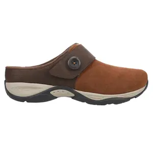 Easy Spirit Womens Edline Mules Flats Casual - Brown