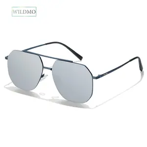 WILDMO Men's Polarized Nylon Lens Sunglasses 2026 UV400 Protection Anti-Glare for Driving & Fishing Stylish Trendy Design Lightweight Sun Glasses for Outdoor & Daily Use Free Gift Leather Case Beach  Sunglasses