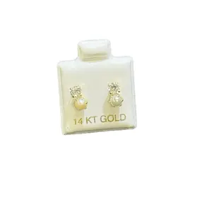 14k Gold Earrings - Elegant and Durable