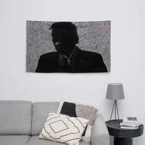 Trump Ken Carson Flag | College Dorm Christmas Gift Room Decor Wall Hanging Funny Tapestry for Dorm Wall Man Cave decoration Cloth Linen