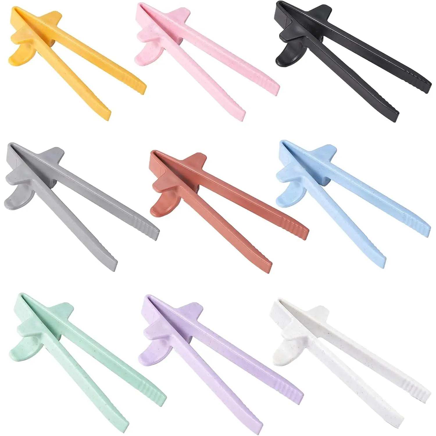 9 PCS &amp; COLORS!Gamer Finger Chopsticks Snacking Innovation For Gaming Snack Solution