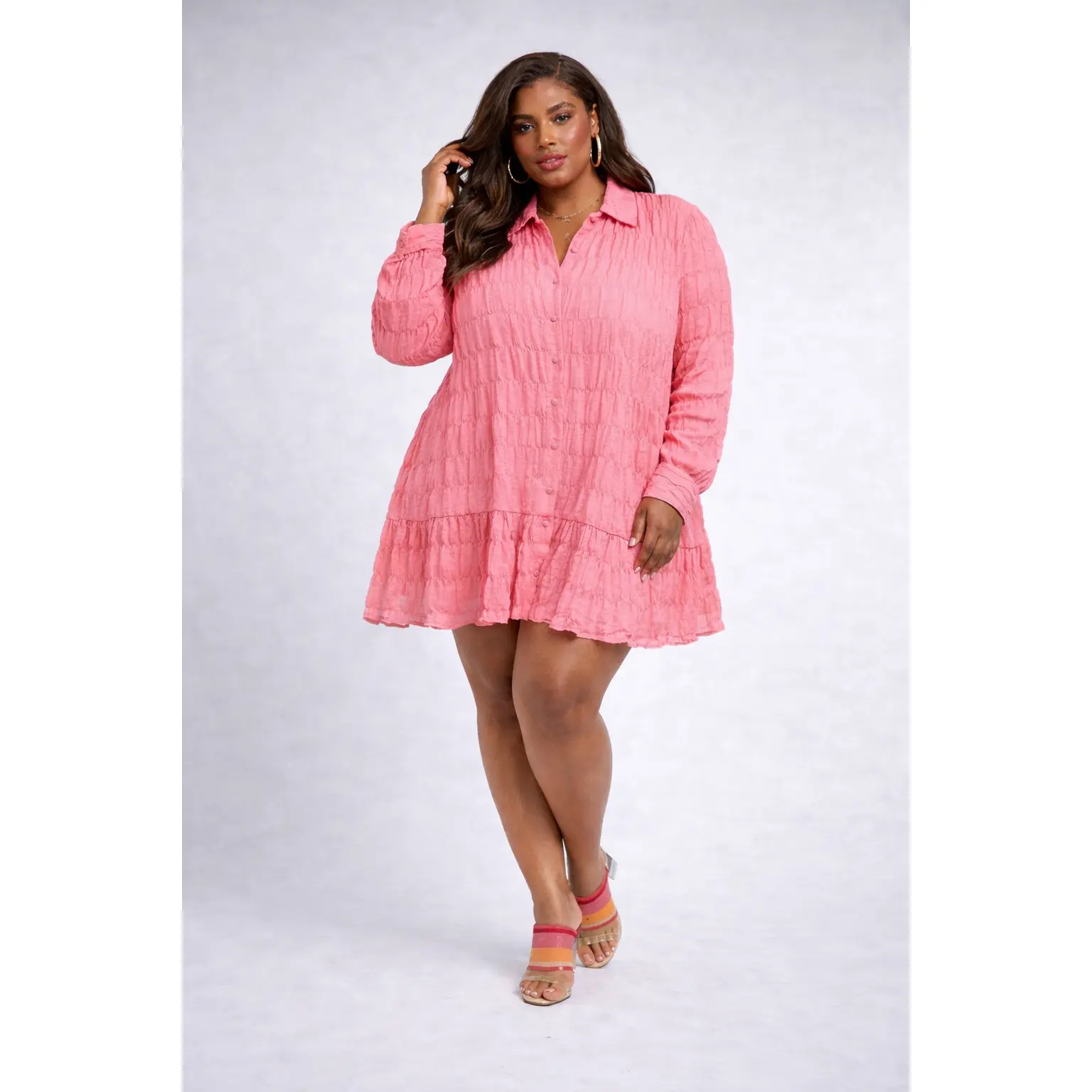 Peachy Pink Perfection Dress