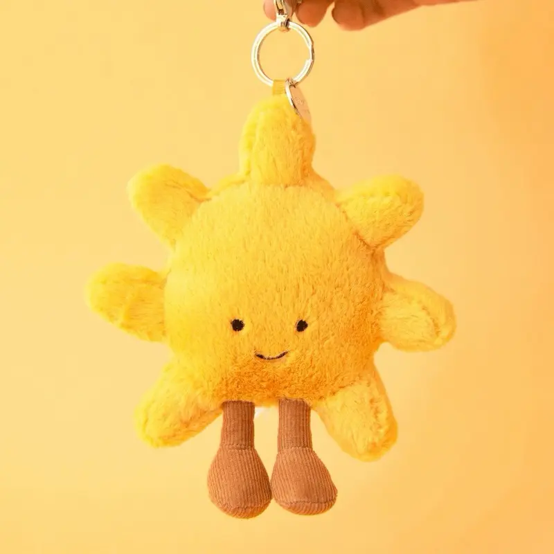 Amuseables Sun Jellycat Soft Mini Keychain Plush