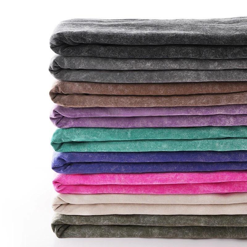 Stephanie Vaquer Washed T Shirt Couple Vintage Cotton T Shirts Summer O-Neck Fashion Tee Shirt Print Big Size Tops