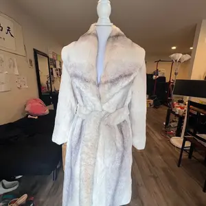 New Faux Cross Mink Jacket