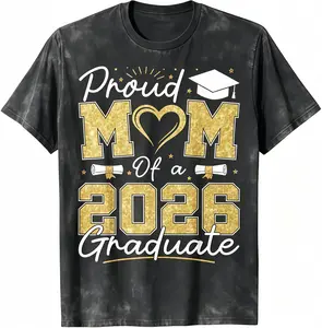 Proud Mom of A 2026 Graduate Senior 2026 Grad Family T-Shirt