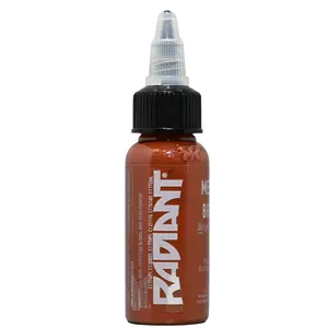 Radiant Colors - Medium Brown Tattoo Ink for Skin Shading 1oz