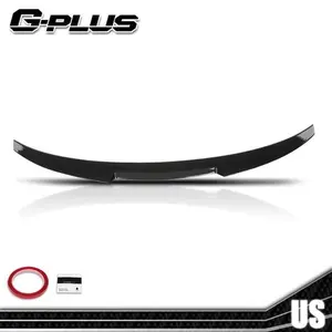 Gloss Black M4 Style Rear Trunk Spoiler Fits 2019-2025 BMW G20 M340i 330i G80 M3