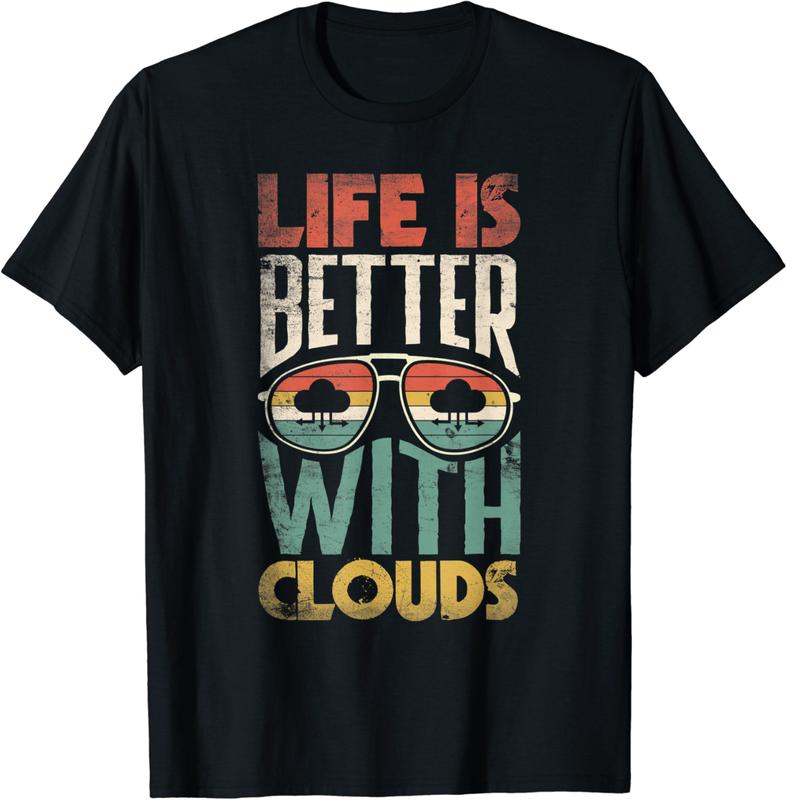 DevOps Engineer Cloud Computing Life Is Better With Clouds T-Shirt - Vanessaf Shop 60B09LVPW6RR