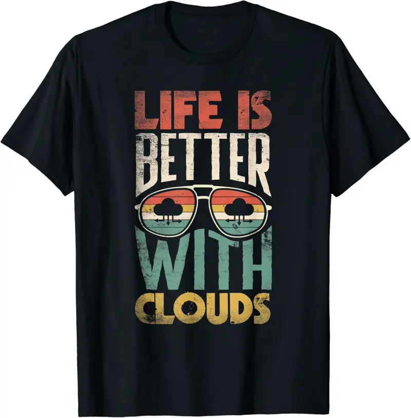 DevOps Engineer Cloud Computing Life Is Better With Clouds T-Shirt - Vanessaf Shop 60B09LVPW6RR