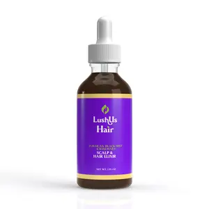Jamaican Black Mint & Rosemary Scalp and Hair Elixir Haircare Oil Repair Scalp Treatment growth thin natural hair Repairing