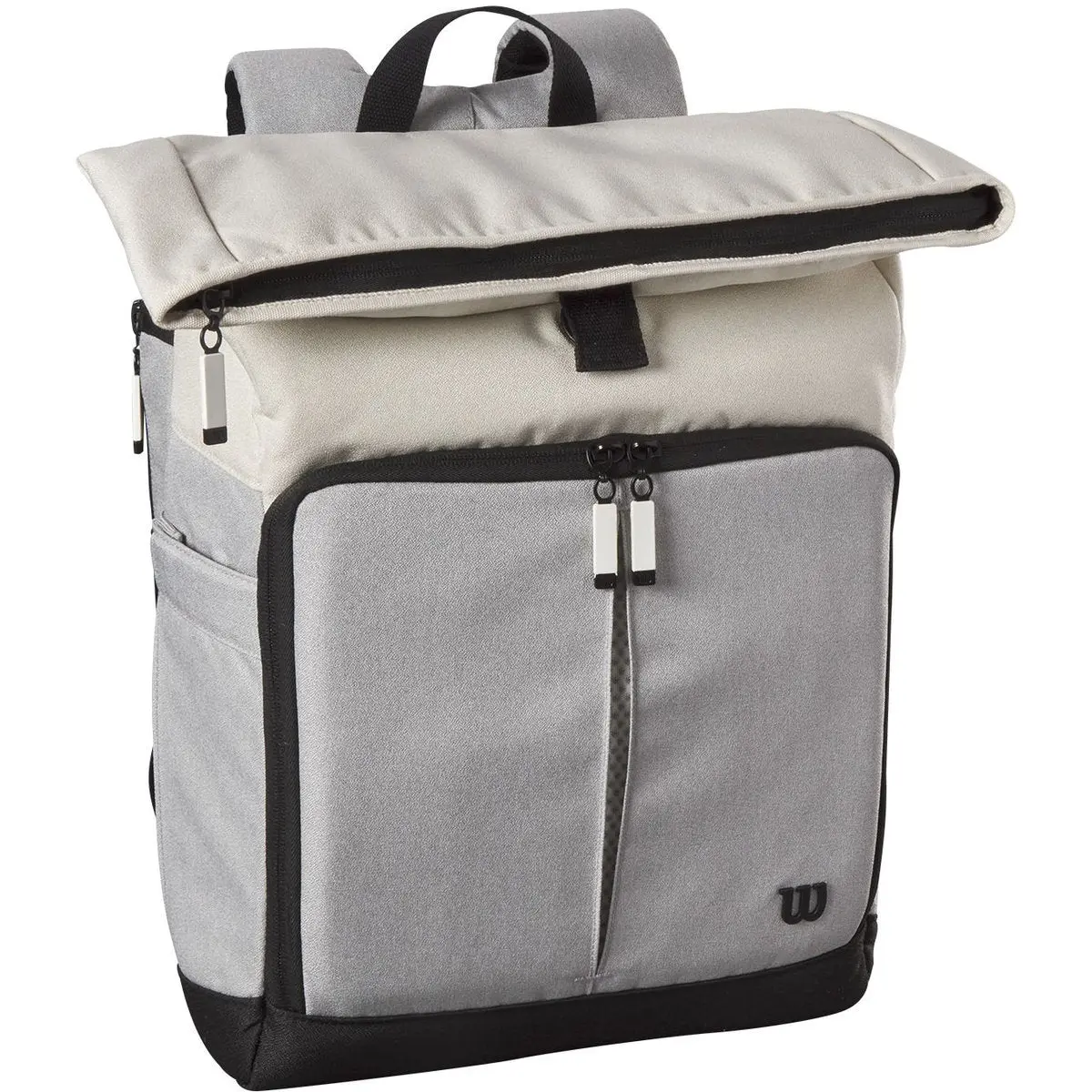Wilson Women's Lifestyle Foldover Tennis Backpack (Grey/Blue)