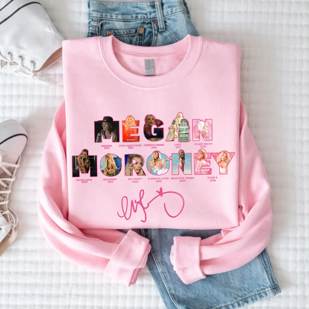 Megan Moroney Album Shirt, Megan Moroney Cloud 9 Tour Shirt, Country Music Sweathirt, Moroney Tee