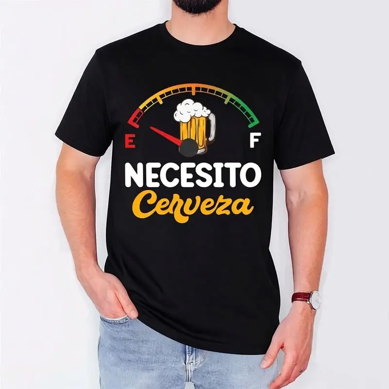 Funny "Necesito Cerveza" Mexican Beer Gift Sports Top, Humorous Sayings Sport & Outdoor Clothing