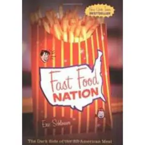 USED Book - Fast Food Nation: The Dark Side of the All-American Meal by Schlosser, Eric (Hardcover) - english