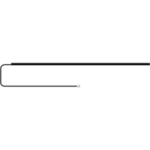 Single Light Strip Replacement Part for Acrylic Car LED Lights (.''Light Strip)