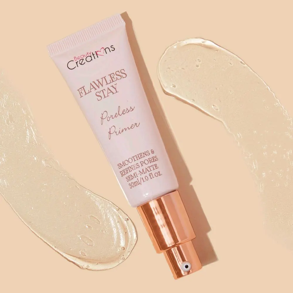 Beauty Creations Flawless Stay Poreless Face Primer - Smoothes & Refines Pores, Matte Finish, 30ml/1.0 Fl. Oz.