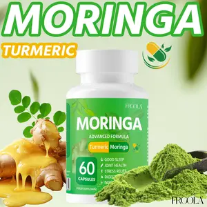 FRCOLA Moringa Capsules  for Immune Support,Gut Health & Vitamins Natural Supplement